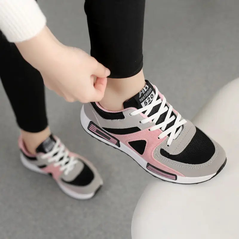 Women'S All-Match Casual Sports Shoes - Breathable Low-Top Sneakers with Flat Sole